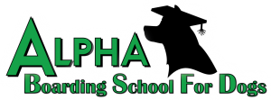 Alpha Boarding School for Dogs Logo